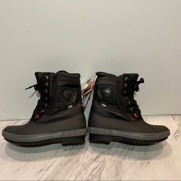 New! Pajar Selma Waterproof Black Duck Boot 8L US - Picture 5 of 14